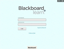 Tablet Screenshot of bblearn.misericordia.edu