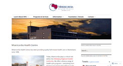 Desktop Screenshot of misericordia.mb.ca